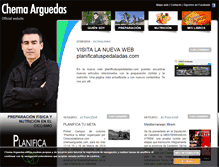 Tablet Screenshot of chemaarguedas.com